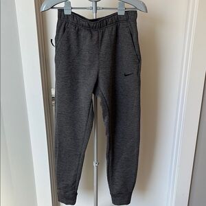 Nike Mens Therma-Fit Gray Jogger Pants